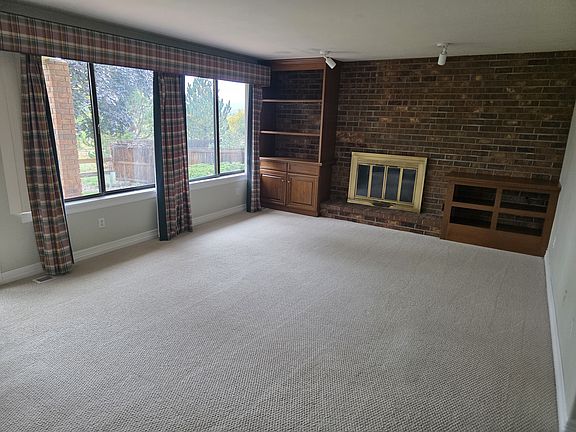 Fireplace in family room