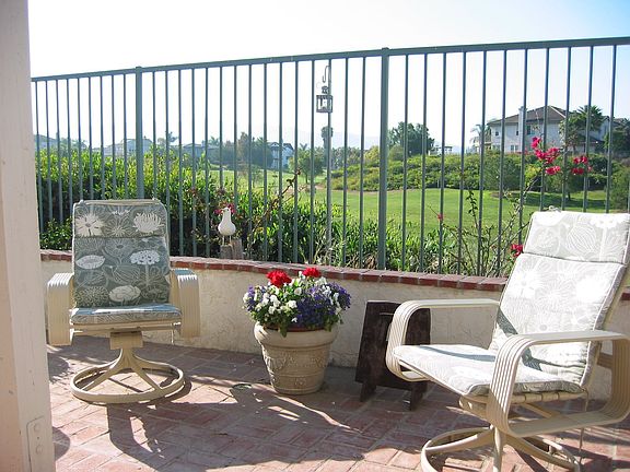 Patio Golf Course View