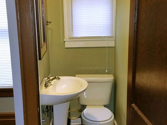 1/2 Bath off Bedroom. Shower in private basement.