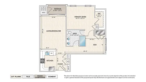 Floor plan The Lily A-2
