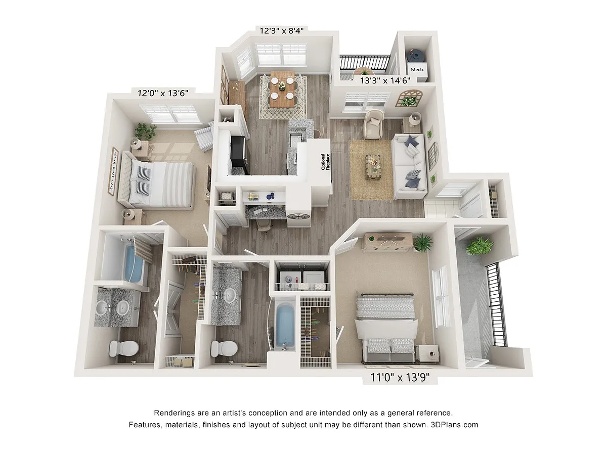 Floor plan Magnolia