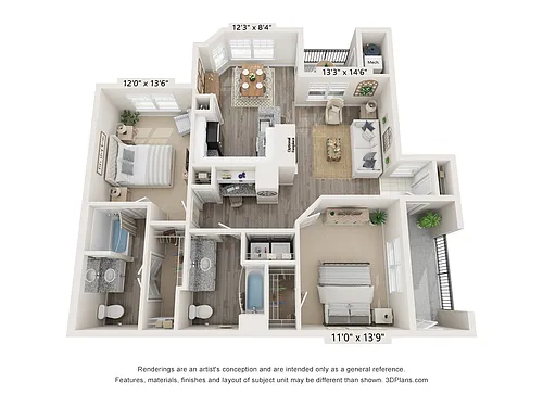 Floor plan Magnolia