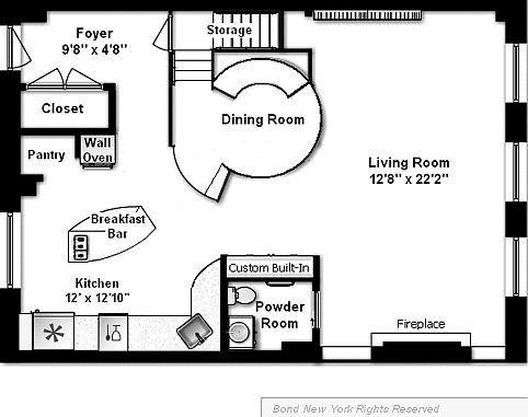 1st FL Floor Plan