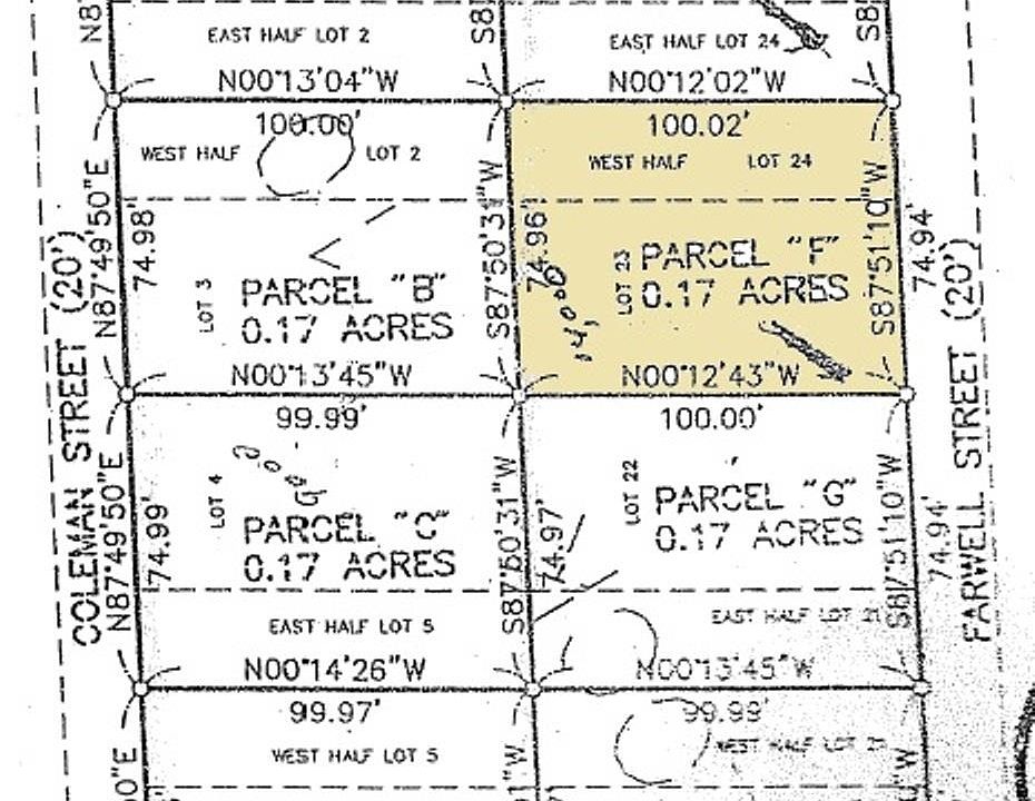 1st image of PARCEL Farwell St #F