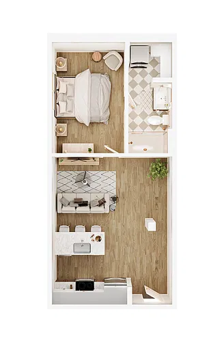 Floor plan The Krebs