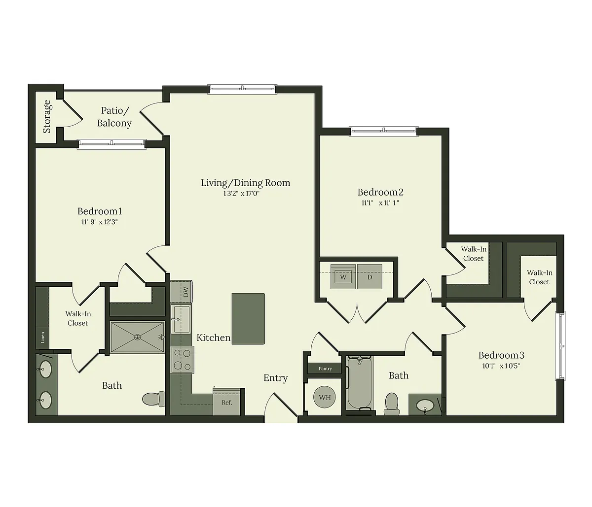 Floor plan Space Coast