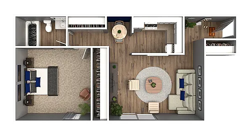 Floor plan Drake
