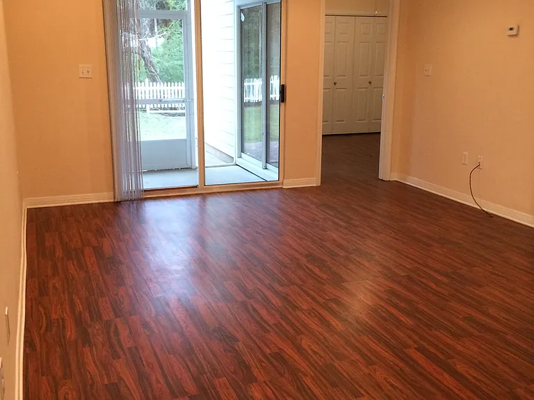 This picture is of the Livingroom, Master bedroom and the screened in porch.