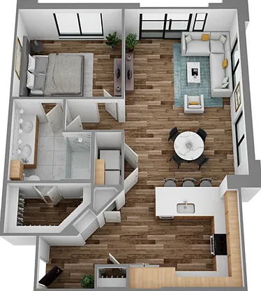 3D J Floorplan 3D J Floorplan