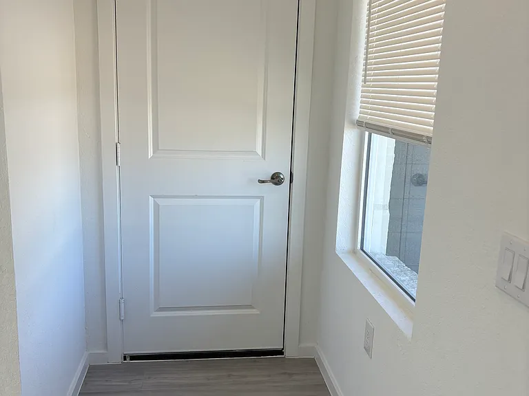 Left Side view as soon you enter front door. This is Garage Door.