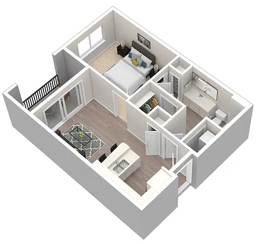 Floor plan A1 - AGNES LIFECYCLE