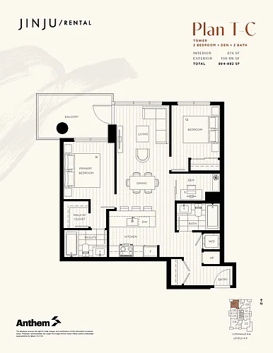 Floor plan 609