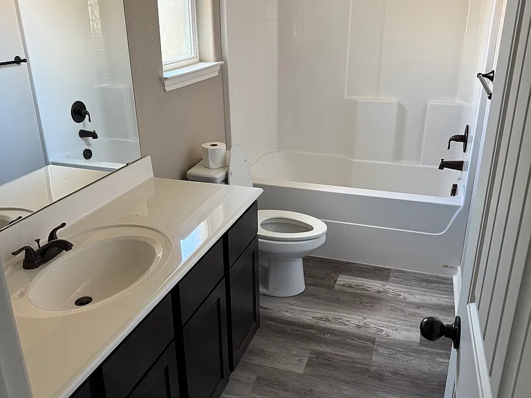 Grandmother Suite Bathroom with Updated Flooring