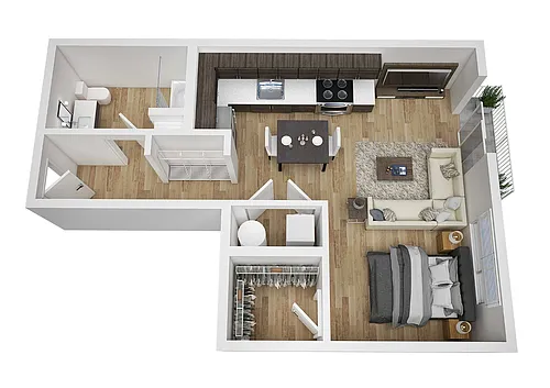 Floor plan Studio