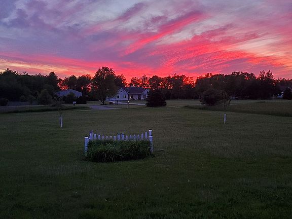 beautiful sunset out front