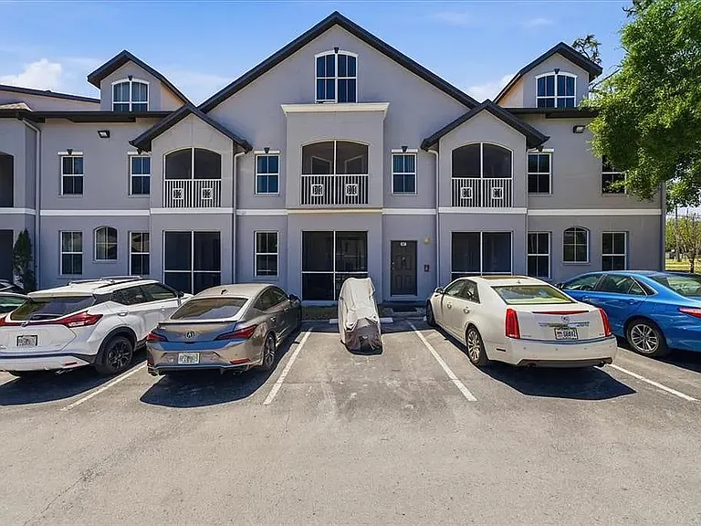 Parking view of the condo