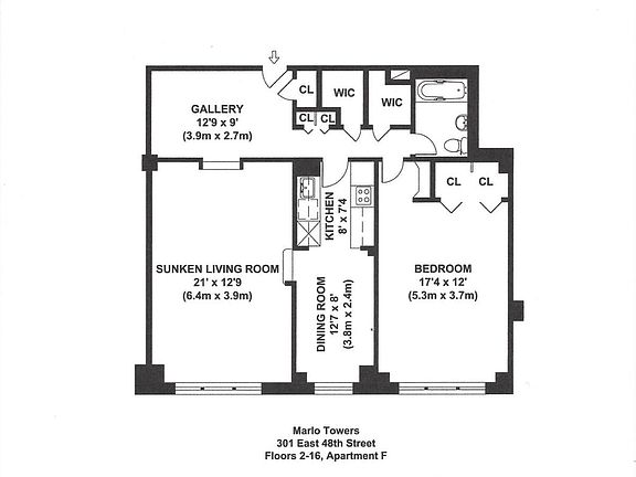 2nd image of 301 E 48th St APT 5F