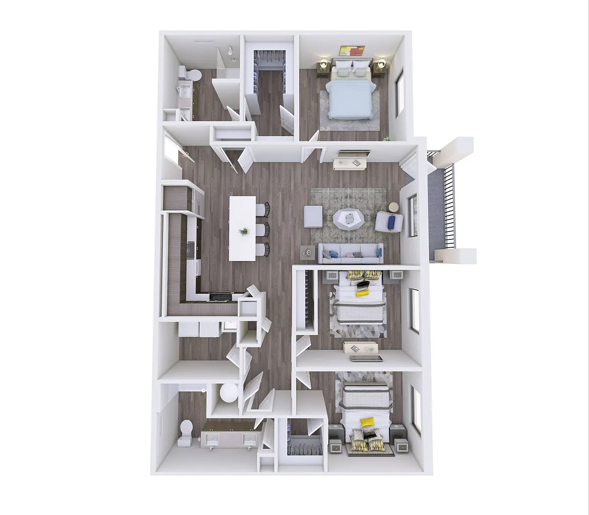 Floor plan 3A
