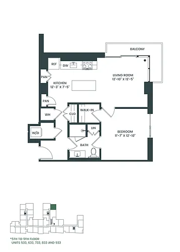 Floor plan A7