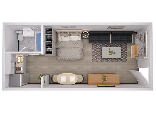 Floor plan Studio