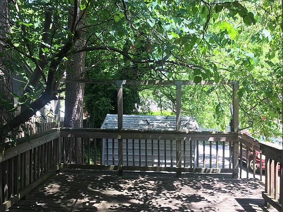 back deck - decking has since been upgraded to fiberglass
