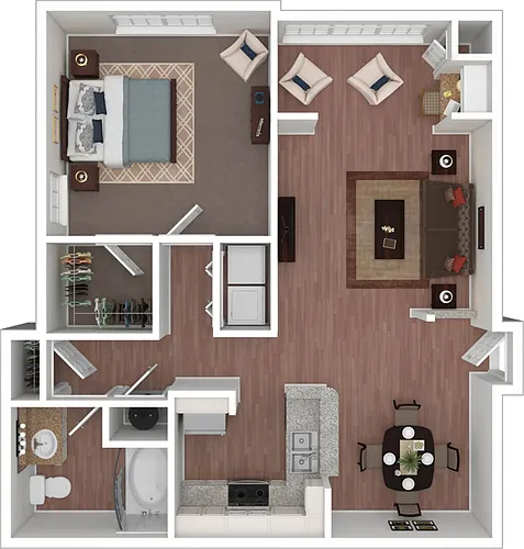 Floor plan Chesterfield with Sunroom