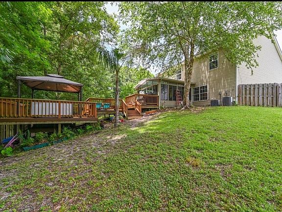 view of house from backyard
