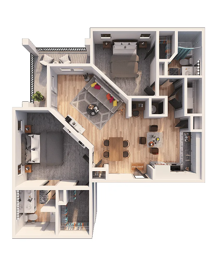 Floor plan Cinder