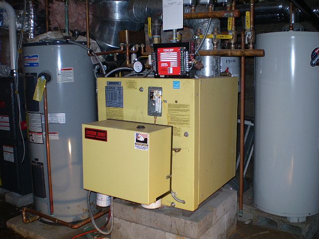 Rear Unit Prop gas Furnance