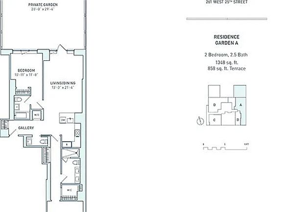 2nd image of 261 W 25th St APT 1A