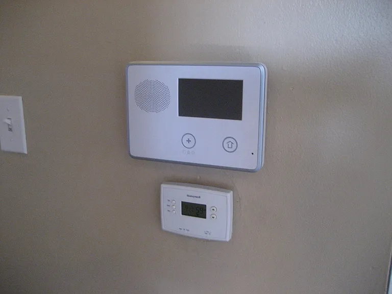 ADT security system ready to hookup (also internet is hooked up)