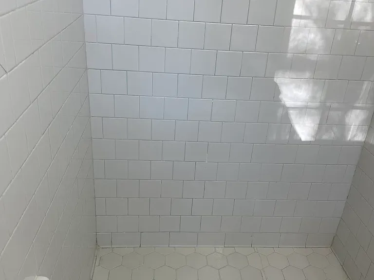Master bedroom walk-in shower