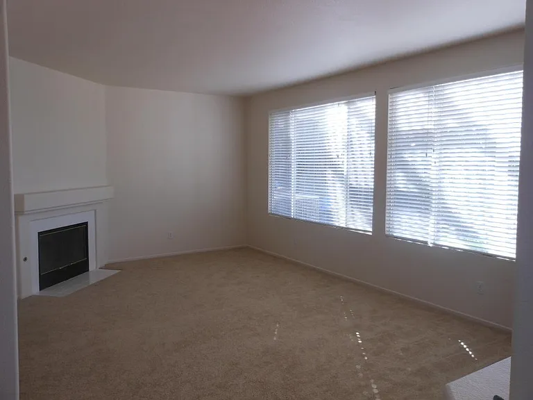 Family Room with large windows to backyard