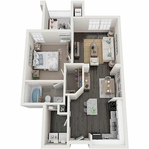 Floor plan White Spruce