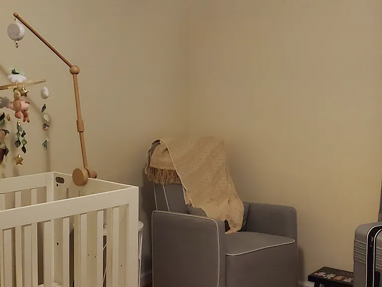 Bedroom 2, now emptied