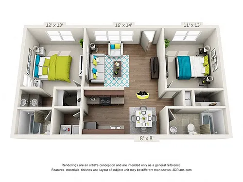 Floor plan B1R - Red Maple