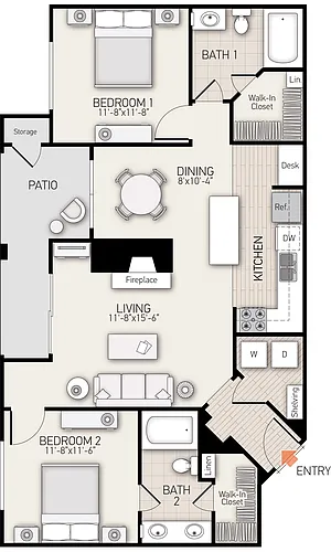 Floor plan Plan 6
