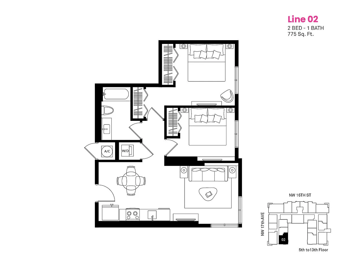 Floor plan Line 02