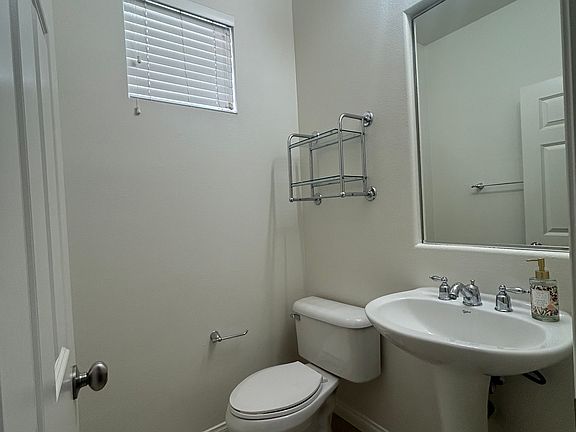 Downstairs half bath