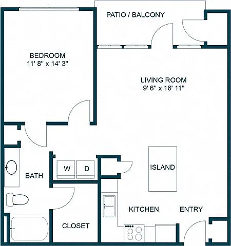 Floor plan A3 Classic