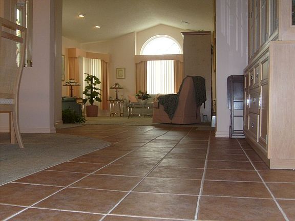 Beautiful ceramic tile flooring