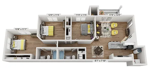 Floor plan Oak