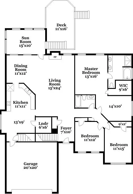 4 bed, 3.0 bath, 2122 sqft, $3,200 — Photo 2