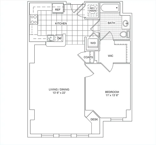 Floor plan Alban XII