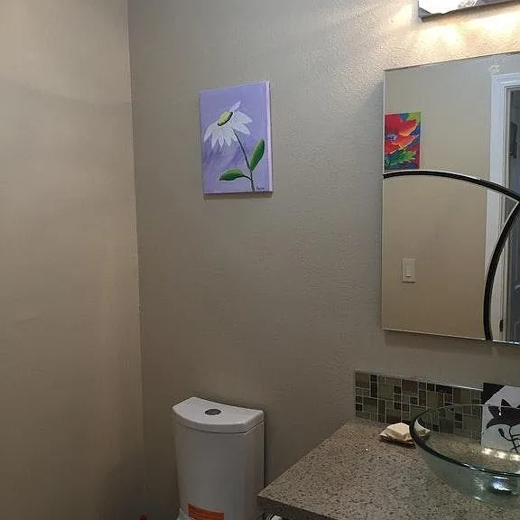 Downstairs remodeled bathroom