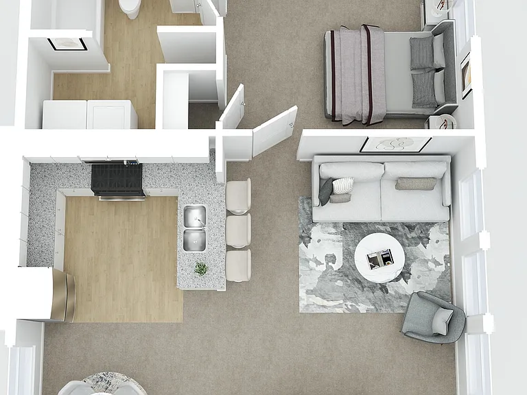 1 Bedroom 1 Bathroom above garage apartment home. 1 Bedroom 1 Bathroom above garage apartment home.