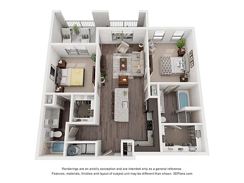 Floor plan B1