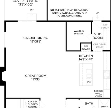 Optional First Floor Bedroom