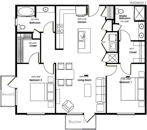 Floor plan Jordan