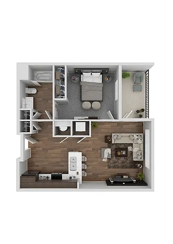Floor plan Rise - A1